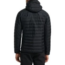 Coupon ???? Haglöfs Micro Nordic Down Hood - Doudoune homme ???? -Haglöfs Shop hagloefs micro nordic down hood doudoune homme true black 3