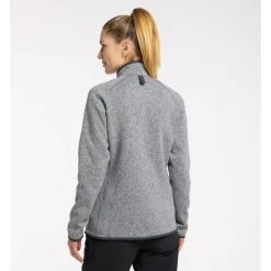 Grosses soldes ???? Haglöfs Risberg Jacket - Polaire femme ✨ -Haglöfs Shop hagloefs risberg jacket polaire femme concrete 3