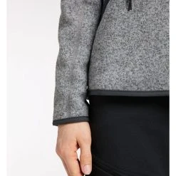 Grosses soldes ???? Haglöfs Risberg Jacket - Polaire femme ✨ -Haglöfs Shop hagloefs risberg jacket polaire femme concrete 5