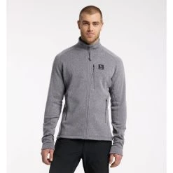 Vente flash ⌛ Haglöfs Risberg Jacket - Polaire homme ???? -Haglöfs Shop hagloefs risberg jacket polaire homme concrete 1