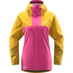 Bon marché ???? Haglöfs ???? Women's L.I.M Alpha Hood - Veste imperméable femme ???? 8 Bon marché ???? Haglöfs ???? Women's L.I.M Alpha Hood - Veste imperméable femme ???? -Haglöfs Shop hagloefs womens lim alpha hood veste impermeable femme ultra pink autumn leaves