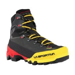 Meilleure vente ???? La Sportiva Aequilibrium LT GTX - Chaussures alpinisme homme ???? -Haglöfs Shop la sportiva aequilibrium lt gtx chaussures alpinisme homme black yellow 1