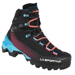 Meilleure affaire ???? La Sportiva Aequilibrium ST GTX - Chaussures alpinisme femme ✔️ -Haglöfs Shop la sportiva aequilibrium st gtx chaussures alpinisme femme black hibiscus 1